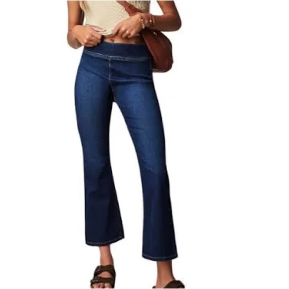 We the Free in my feelings cropped boot cut jeans 👖
